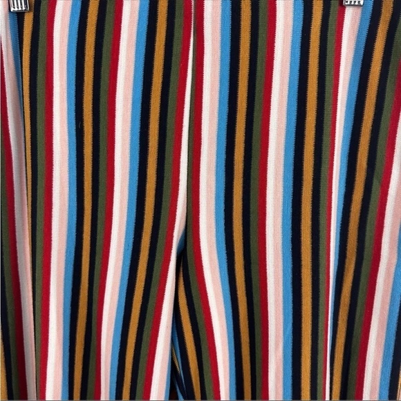 Urban Outfitters Striped High Rise Wide Leg Crop Pants - Picture 7 of 8